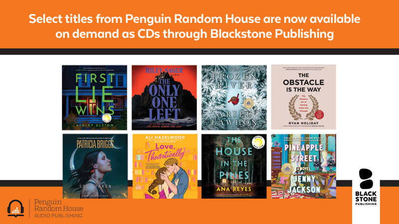 Blackstone Publishing to Release Select Penguin Random House Audio Titles as CDs on Demand