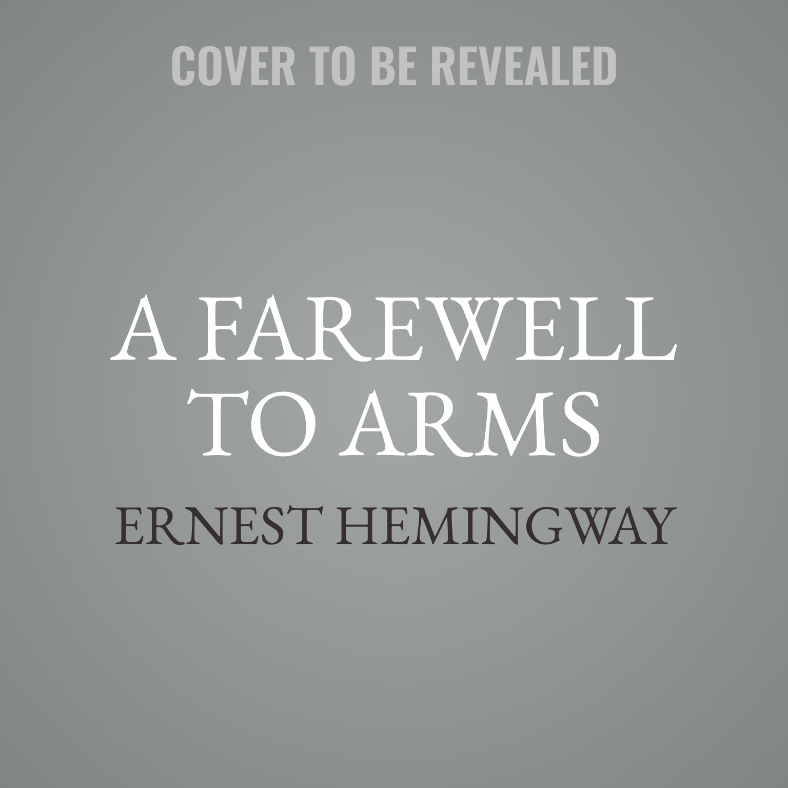 A Farewell to Arms